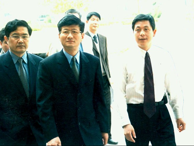 国务委员、公安部部长，原江西省委书记孟建柱与集团董事长胡乐平